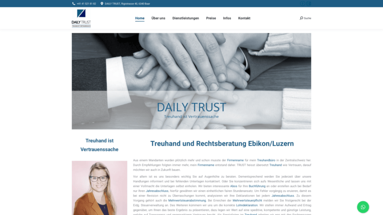 Treuhand Luzern - Buchhaltung - Mehrwertsteuer - DAILY TRUST | dailytrust.ch